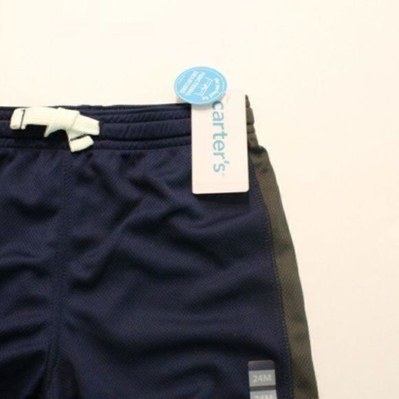 Carter's kid active mesh shorts boys 24 Months NWT - Picture 4 of 7